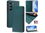 Custodia In Pelle Per Infinix Hot 60 5G/Hot 60I 4G, Flip Case Con Slot Per Carte, Portafoglio E Supporto Verde Scuro