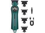 Inf Tagliacapelli Professionale Ricaricabile Usb - Lama Staccabile Per Fade & Calvizie Verde