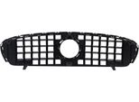 Griglia Gtr Velaro - Griglia Radiatore Stile Gtr - Cromo/Nero - Per Mercedes Glc W253/X253 GLC300, GLC350, GLC43 (2020+)
