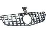 Griglia Radiatore Gt Per Mercedes Glc W253/X253 (2020) - Stile Gt Cromato Nero - Griglia Anteriore - Accessori Auto Premium