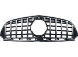 Griglia Quorin - Paraurti Anteriore - Stile Gtr - Per Mercedes Classe E W212 Berlina (2014-2016) - Cromo + Nero - Accessori Auto