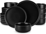 Servizio Da Tavola Empress - Servizio Da Tavola Da 18 Pezzi - 6 Persone - Ceramica Bianca - Piatto Da Colazione - Perfetto Per La Cena