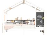 Letto Per Bambini Valora 140X200 Cm - Letto Montessori Per Bambini - Letto Peuter - Con Rete A Doghe - Senza Materasso