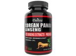 Ginseng Coreano Rosso 1000Mg (120 Capsule) Integratore Alimentare, Energia, Resistenza, Salute Sessuale, Umore, Resistenza, Fertilità
