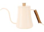 Bollitore A Collo D'oca, 600 Ml, Per Caffè Versato, Teiera, Acciaio Inox 304, Gocciolatore Manuale Per Casa, Interni Ed Esterni