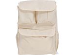 Borsa Appendi Carrozzina Universale, In Tessuto Oxford, Organizer Per Bambini Con Portabibite, Tasche Multiple, Beige
