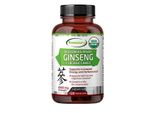 Panax Ginseng Rosso Coreano + Ginkgo Biologico 6000Mg (120 Capsule) Integratore Alimentare, Energia, Resistenza, Muscoli, Cervello, Memoria, Vitalità