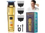 Inf Tagliacapelli Ricaricabile Usb Con Display Lcd - Trimmer Professionale Oro