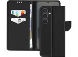Avizar, Custodia Galaxy S25 Fe Saffiano Con Funzione Di Supporto Robusto Integrato, Nero