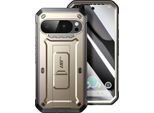 Supcase, Custodia Integrale Pixel 10 Pro Xl Magsafe Unicorn Beetle Pro, Nero / Oro