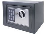 Cassaforte Di Sicurezza Digitale In Acciaio Zentario - L. 4,6 - Chiusura Elettronica - 2 Chiavi - Per Casa E Ufficio