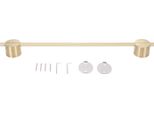 Porta Asciugamani, Supporto A Parete In Acciaio Inox Minimalista E Salvaspazio Per Il Bagno Di Casa, 60 Cm