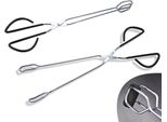Pinze A Forbice Barbecue Bbq Grill Pastry Tongs Baking Cooking Clamp Kicthen Food Scissor Tongs Maniglie In Acciaio Inox