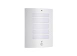 Brilliant Lampe Todd AußEnwandleuchte Bewegungsmelder Weiß 1X A60, E27, 60W, Geeignet FüR Normallampen (Nicht Enthalten) Ip-Schutzart: 44 - SpritzwassergeschüTzt