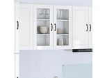 Vidaxl Armadio Da Cucina Bianco Lucido 80 X 31 X 80 Cm Materiale A Base Di Legno