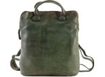 Harold's Pelle Zaino Per Il Tempo Libero Zaino Submarine Post-Citybackpack Green Verde Scuro