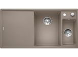 Blanco Axia Iii 6 S, Silgranit® Puradur®, Tartufo, Lavabo A Destra, Con Scarico Telecomandato, Incluso Tagliere In Legno