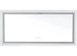 Specchio Da Bagno Chateau Xl Led - 140X70 Cm - Con Sensore Touch, Antiappannamento E 3 Colori Di Luce - Dimmerabile - Montaggio A Parete - Moderno