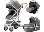 Passeggino 3 In 1 - Passeggino - Passeggino - Passeggino Da Viaggio - Grigio