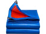 Telone Di Copertura 300×500 Cm – 180 G/M² Pe – Impermeabile E Resistente Alle Intemperie – Blu – Telone Da Cantiere Per Mobili Da Giardino, Piscina, Legna, Auto E Barca