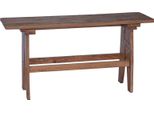 Vidaxl Panca Naturale 100 X 30 X 50 Cm In Legno Massiccio