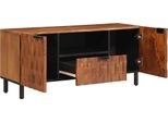Vidaxl Mobile Tv Con Ante Superficie Color Acacia 105 X 33 X 46 Cm