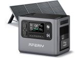 Generatore Solare Aferiy P280 Set 2048Wh/2800W, 200W Solare, 1,5H Carica Rapida