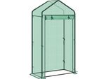 Serra In Foglio - Tenda Da Serra - Per Uso Esterno - Tenda Invernale - Per Pomodori E Ortaggi - Tunnel Singolo - 100X150X190 Cm - Beige