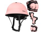 Casco Kidiyana Per Bambini Xs (48-54 Cm) + Protezioni - S - Pacchetto Rosa - Amazon