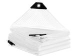 Telone - Telone In Pe Trasparente - Resistente Ai Raggi Uv, Impermeabile, Resistente Agli Strappi, Per Mobili Da Giardino E Legna Da Ardere, 2 X 2,7 M - Trasparente