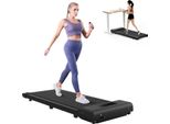 Tapis Roulant, Sotto La Scrivania, 2,5 Hp 1-10 Km/H, Telecomando, Portata 130 Kg, Beige