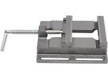 Morsa Per Macchina - Per Trapano/Fresa A Colonna - Larghezza Di Serraggio 12,5 Cm - Larghezza Ganasce 12,2 Cm - Altezza Ganasce 2,1 Cm - Asole Di Montaggio 15 Cm - Verde
