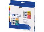 Kreul Acrylfarbe El Greco, 12 Ml, 18Er-Set