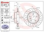 2X Disco Freno Brembo 09.9573.1X Per Bmw X3 (E83) 80Mm 320Mm