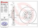 2X Disco Freno Brembo 09.C497.11 Per Alfa Romeo Giulia (952_) Stelvio (949_)