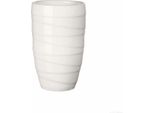 Asa Selection Thermo Thermobecher Twisted, Kaffeebecher, Kaffee Becher, Tasse, Porzellan, Weiß, 350 Ml, 33705024