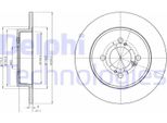 2X Disco Freno Delphi BG4345 Per Suzuki Swift Iv (Fz Nz) 43 2Mm 259Mm