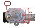 Lizarte Ingranaggio Dello Sterzo Grigio (01.28.3304) Per Vw Sharan Seat Alhambra Ford Galaxy