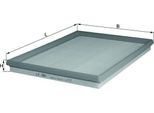 Filtro Aria Originale Mahle Lx 390