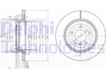 2X Disco Freno Delphi BG3872 Per Bmw 5 Sedan (E60) 5 Touring (E61) 63 2Mm