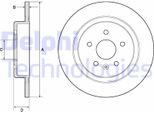 2X Disco Freno Delphi BG4760C Per Opel Astra K Sports Tourer (B16) 45Mm 288Mm