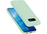 Cadorabo Custodia Protettiva Per Samsung Galaxy S10E Custodia In Verde Telefono Cellulare Custodia Cover Tpu Etui