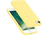 Cadorabo Custodia Protettiva Per Apple Iphone 7 / 7S / 8 / Se 2020 Custodia In Giallo Custodia Del Telefono Cellulare Custodia Cover Tpu Custodia