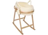 Jimmylee Moseskorb , Natur, Beige , Kunststoff, Textil, Holzwerkstoff , Höhe ca. 3 cm , 51x93x81 cm , Babymöbel, Babybetten, Stubenwagen & Babywiegen