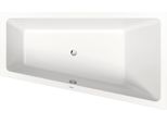 Duravit No.1 Baignoire EncastréE, TrapèZe, 1700X1000Mm, 1 Pente De Dossier à Droite, Blanc, 700509000000000, 700509000000000