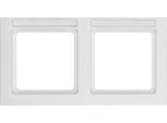 Berker 10226099 Cornice Con Campo Di Scrittura Inseribile Bianco Polare E Berker Q.3