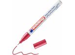 Edding 780 Vernice Lucida Marcatore Rosso