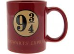 Harry Potter - Tazza Da Caffè "Hogwarts Express"", Piattaforma 9 3/4 PM1135 (Taglia Unica) (Rosso)"