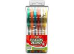 Penna Gel Glitterata Kolori 6 Colori Penmate