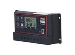 Regolatore Di Carica Solare, Regolatore Di Carica Fotovoltaico, Regolatore Di Carica Intelligente, Regolatore Intelligente Della Batteria Del Pannello Solare, Regolatore Di Carica Pwm 10A, Regolatore Di Carica Regolabile